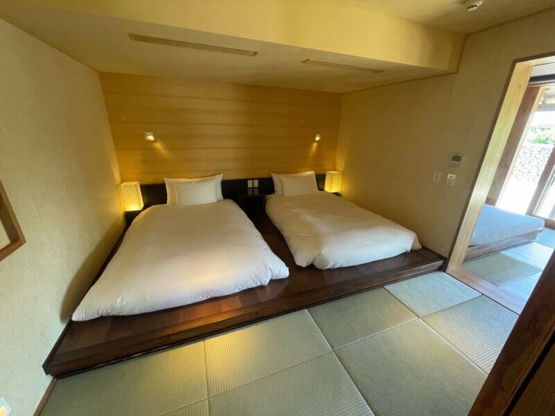 「星のや竹富島」キャンギ　寝室